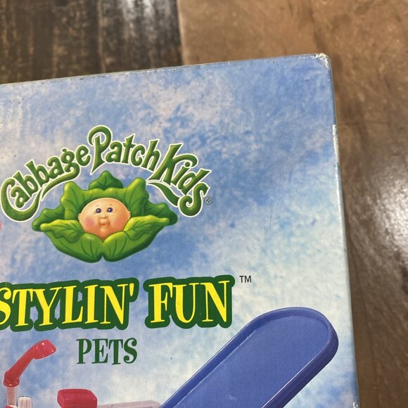 Vintage CABBAGE PATCH KIDS: PETS STYLIN FUN PLAYSET (MATTEL 1998). BRAND NEW NIB - Picture 4 of 16